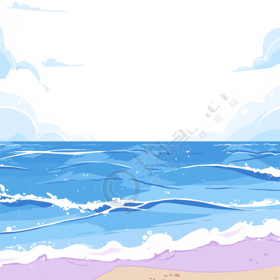 卡通海洋PNG图形素材