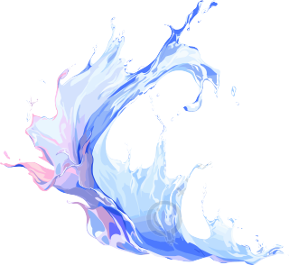 水花图形素材