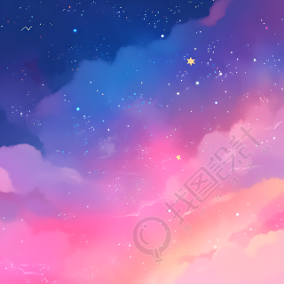 星空背景创意设计图形素材
