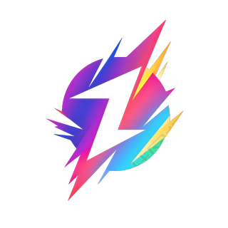 闪电logo插画设计素材