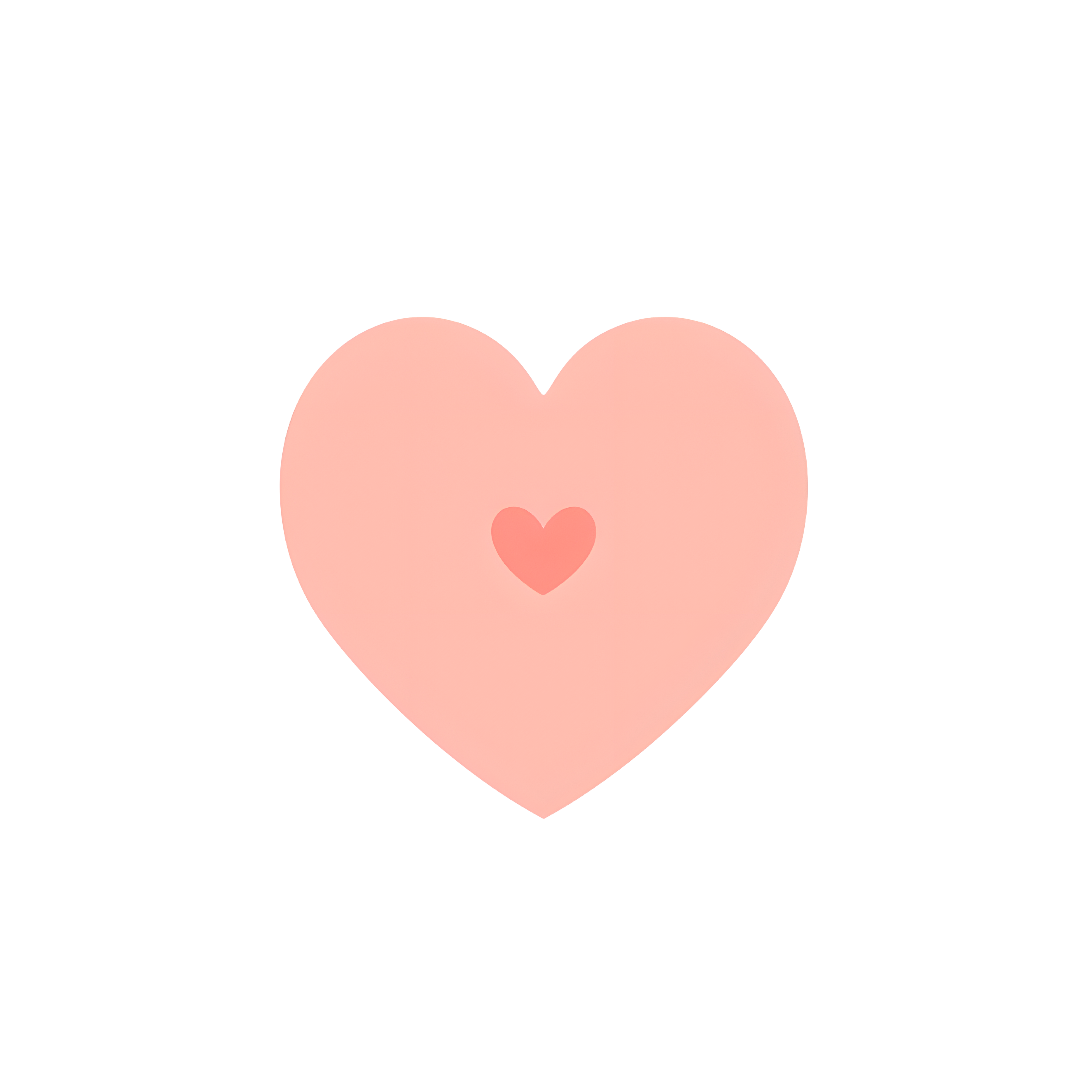 心形logo简约插画