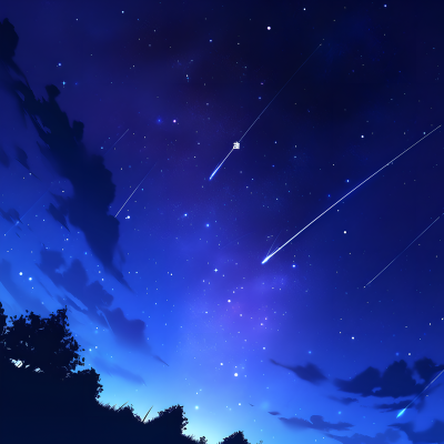 星空背景简约设计元素
