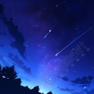 星空背景简约设计元素