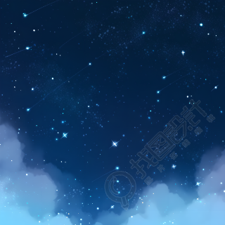星空背景简约素材