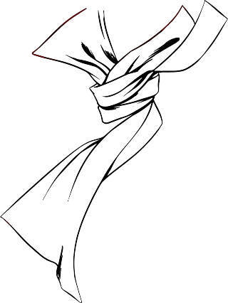 红领巾简笔画