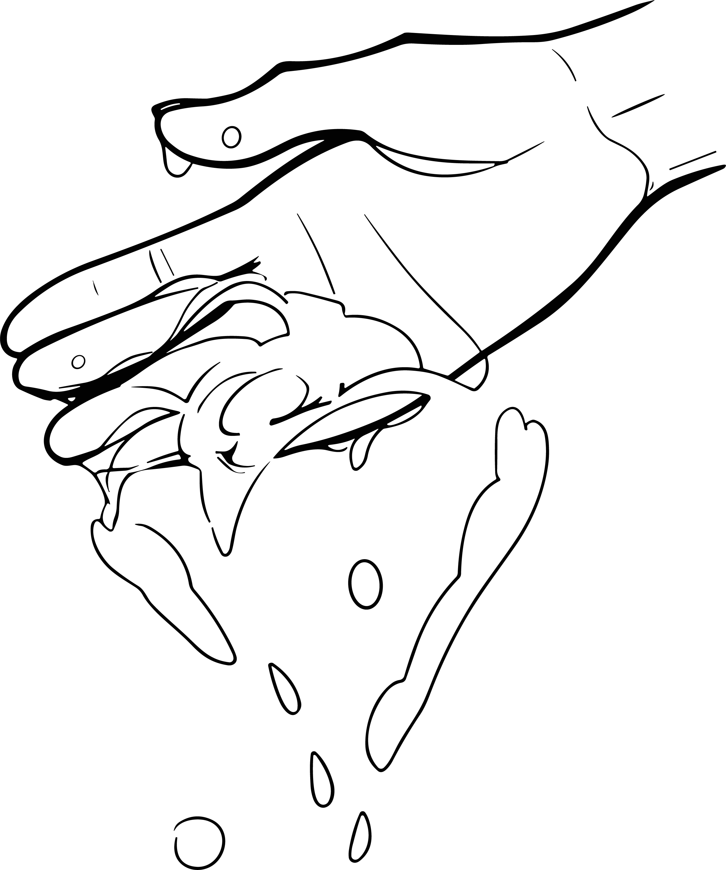 洗手简笔画