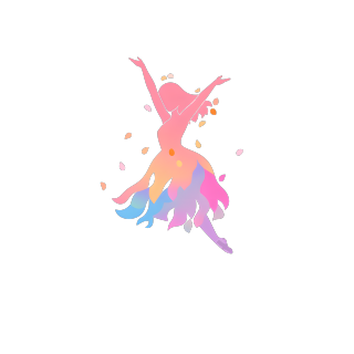 舞蹈logo矢量素材