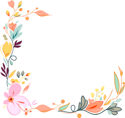 卡通边框矢量插画