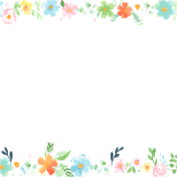 卡通边框透明背景插画