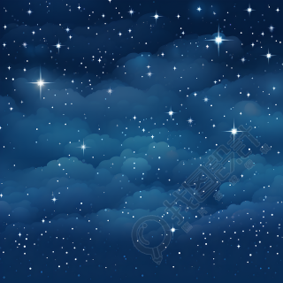 黑夜星空背景图形素材