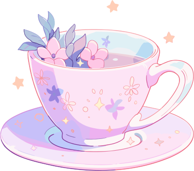 咖啡杯简单白底插画
