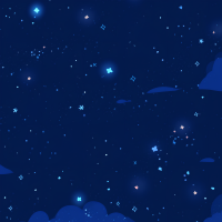 黑夜星空背景干净插图