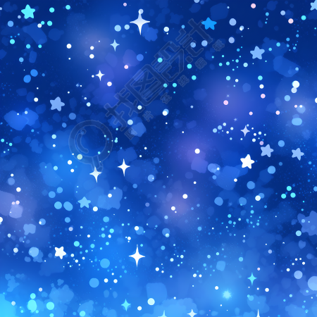 黑夜星空背景高清插图