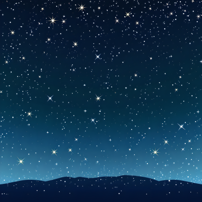 黑夜星空背景创意设计元素