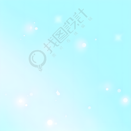 浅蓝色背景创意元素