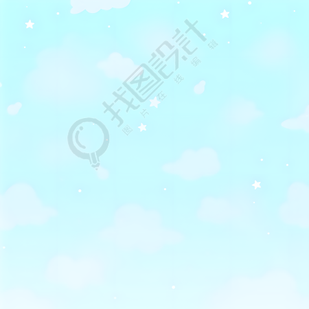 浅蓝色背景商业设计元素