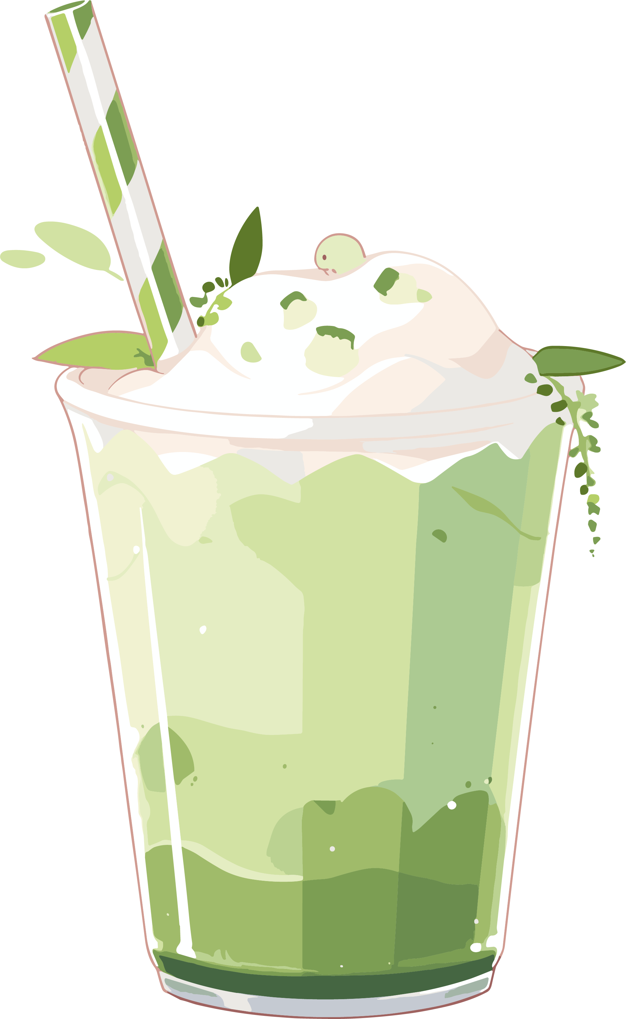 奶茶创意设计元素