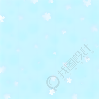浅蓝色背景简洁插图
