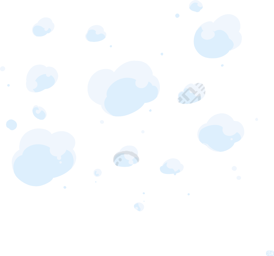 冰雹极简主义插图
