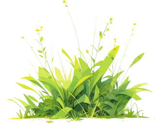 小草卡通素材