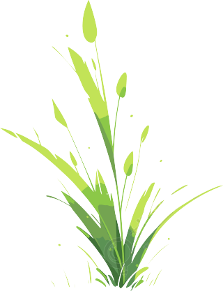 小草卡通商用插画