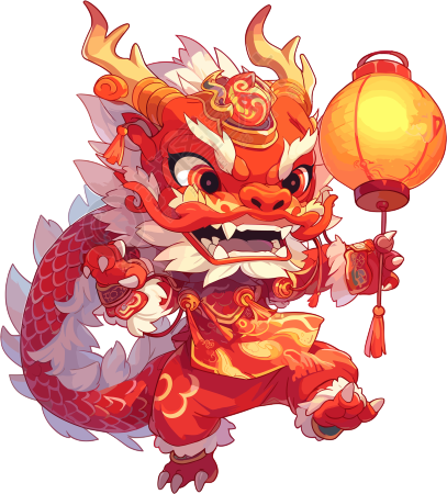 舞龙商业设计元素
