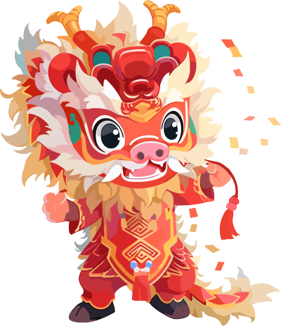 舞龙图形素材