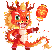 舞龙中国风元素