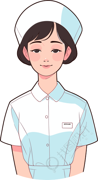 卡通护士创意设计元素