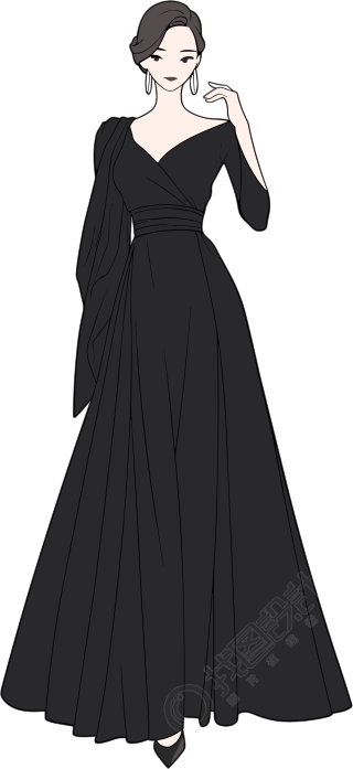 衣服卡通扁平插画
