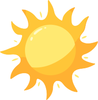 太阳卡通PNG图形素材