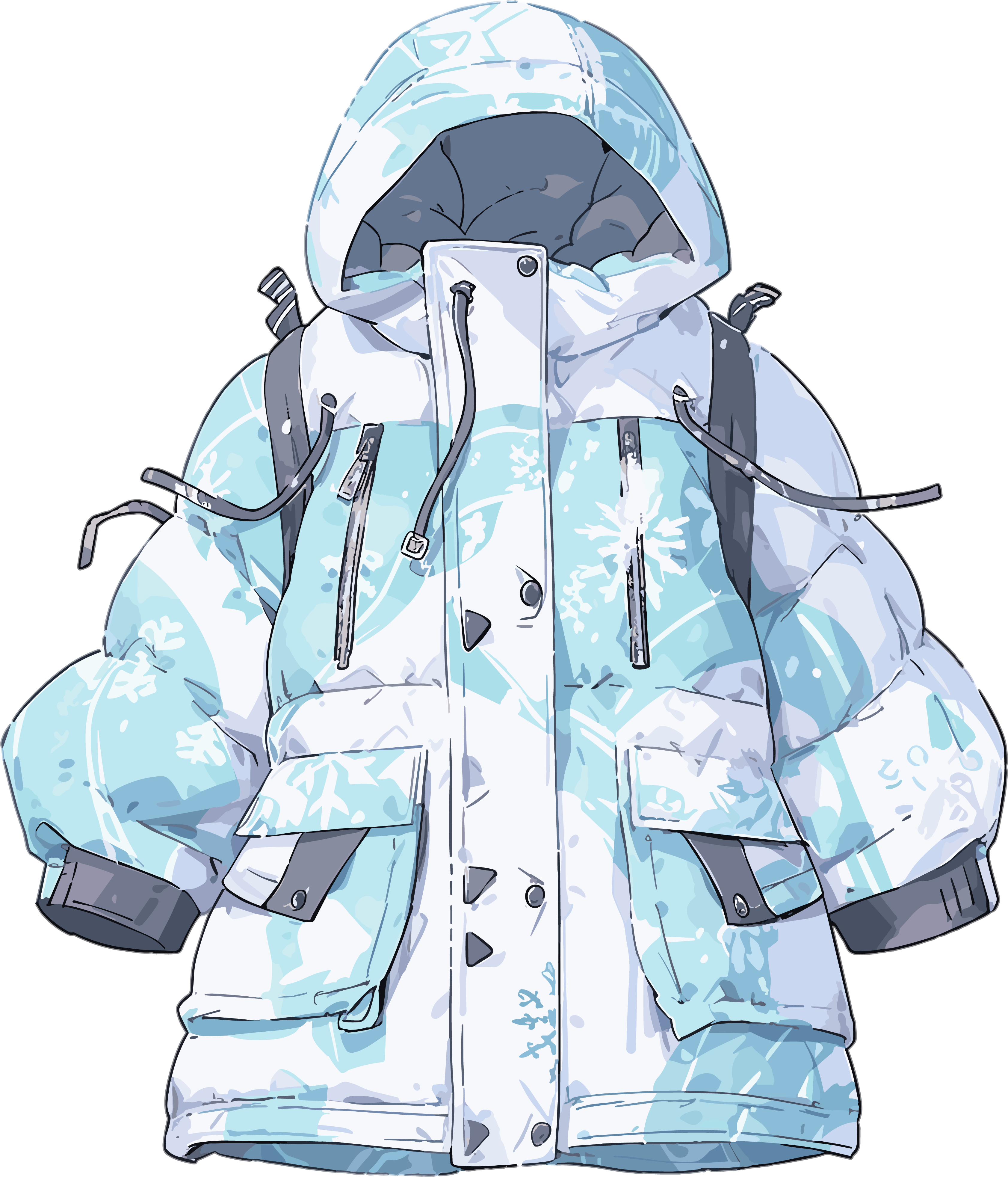 衣服卡通创意元素