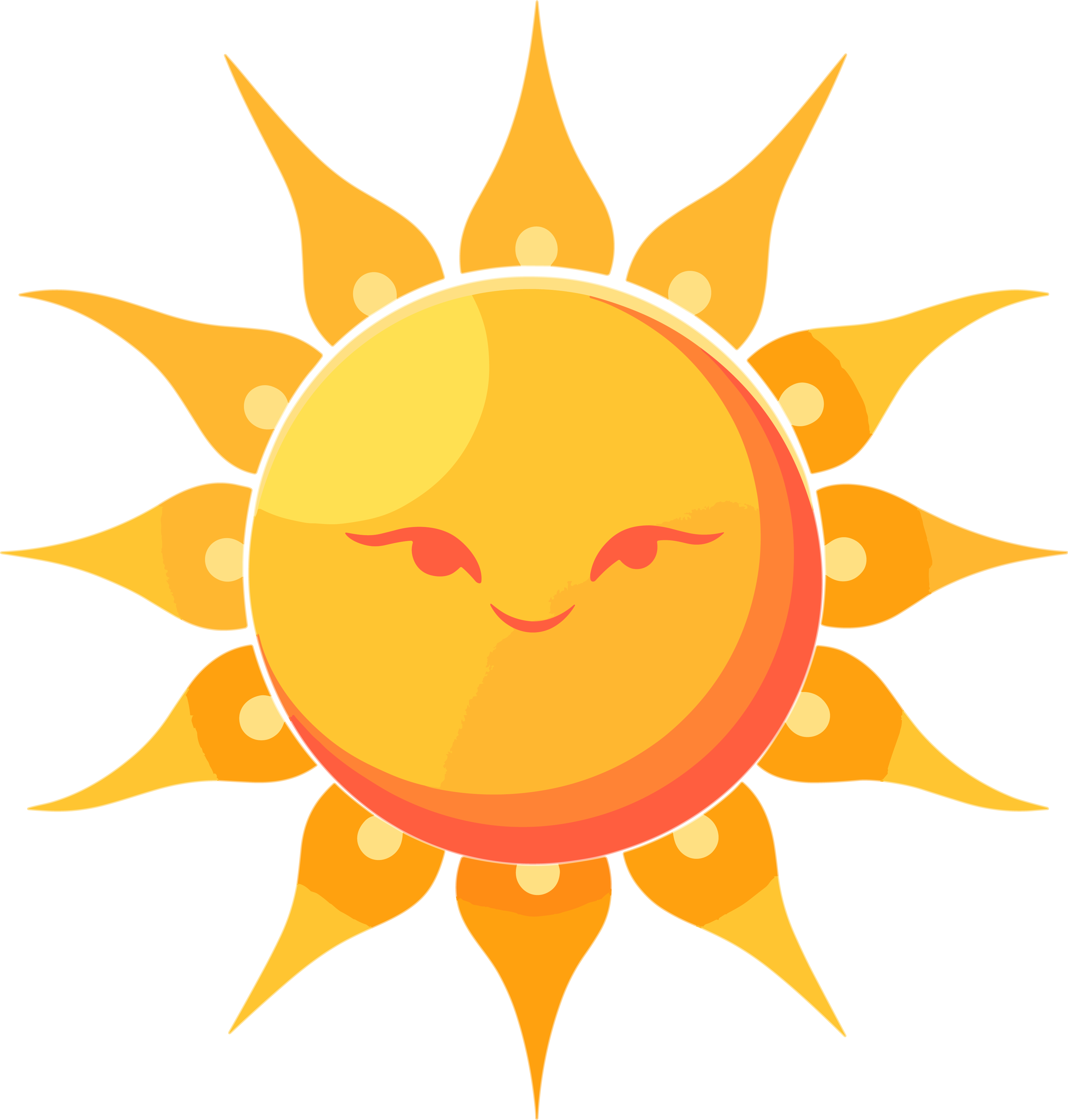 太阳卡通高清图形素材