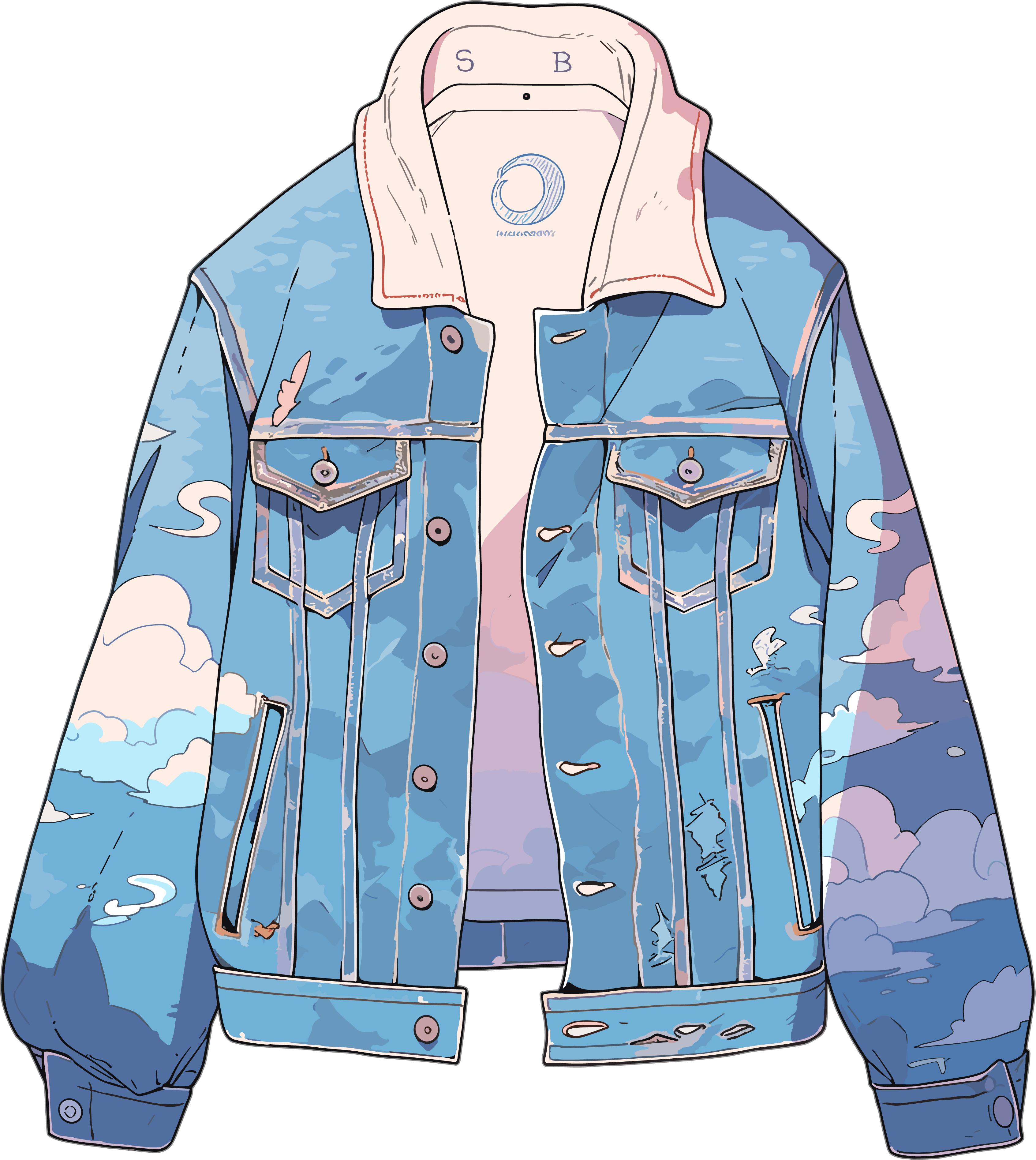 衣服卡通创意设计元素