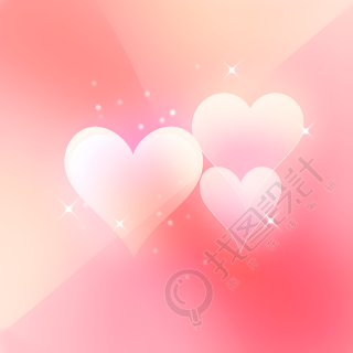婚礼背景插画设计素材