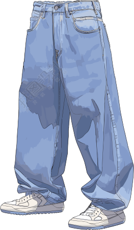 衣服卡通简约素材