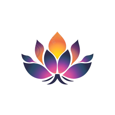 莲花logo插画素材