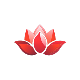 莲花logo插画设计元素