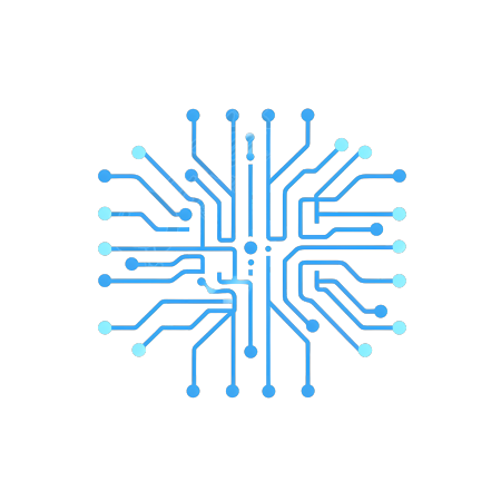 科技图标商用插图