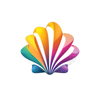 贝壳logo简单可爱插图