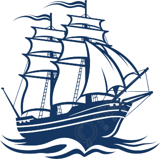 船logo透明背景商用素材