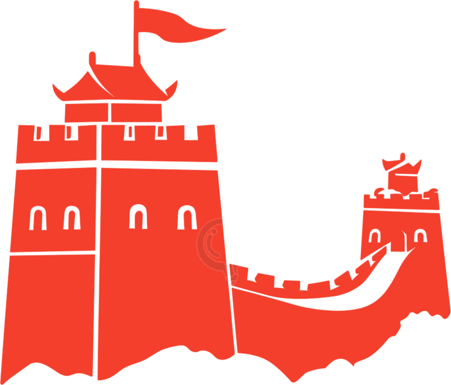 长城logo商业设计插图
