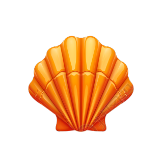 贝壳logo插画设计元素