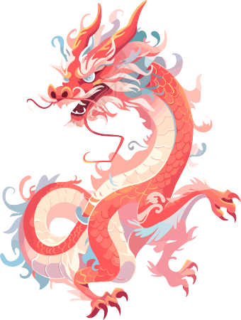 龙矢量插画设计元素