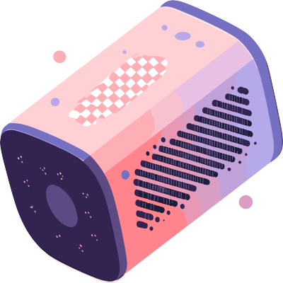 蓝牙音箱平面设计插图