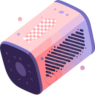 蓝牙音箱平面设计插图