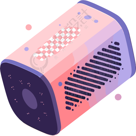 蓝牙音箱平面设计插图