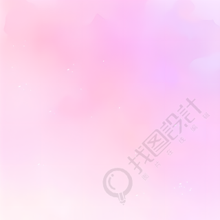 粉色背景插图