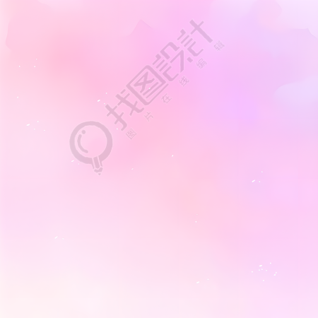 粉色背景插图