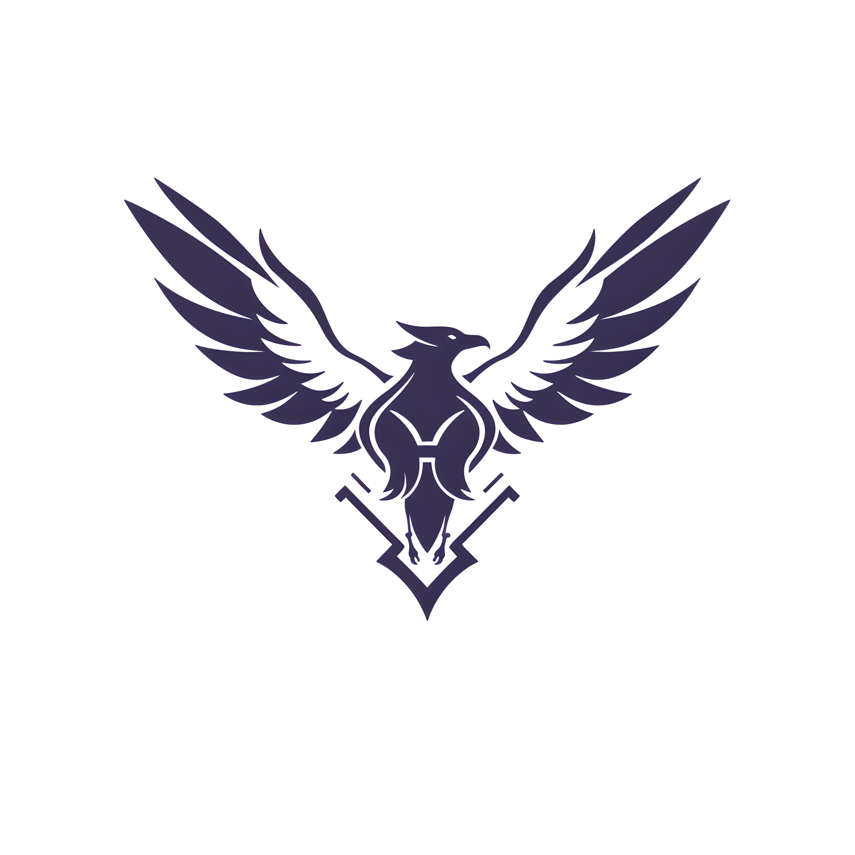 老鹰logo插画设计素材